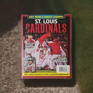 Rivista St. Louis Cardinals 2011 World Series Champs Edizione da Collezione - Foto 1 di 20
