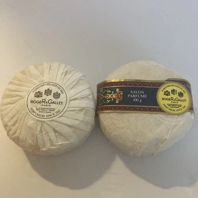 Roger & Gallet Paris Perfumed Soap 3.5 oz. Lot of 2  - Image 1 of 4