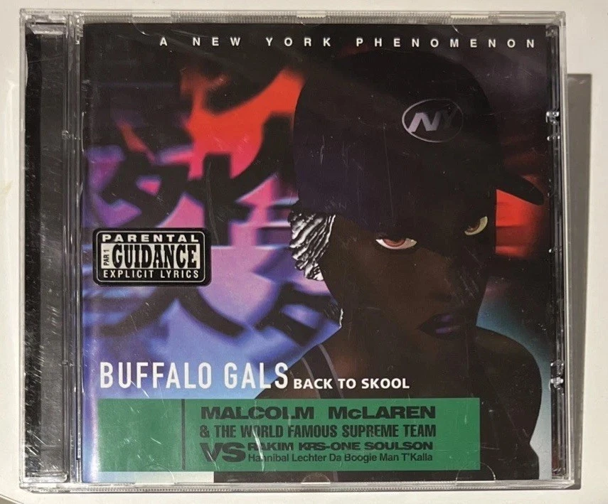 Malcolm McLaren Buffalo Gals Back To Skool Rakim KRS One Soulson De La Soul CD - Image 1 of 4