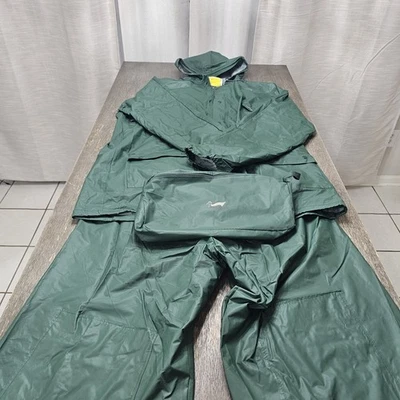 Duxbak Vintage Nylon Rainwear Size XL With Bag - Image 1 of 4