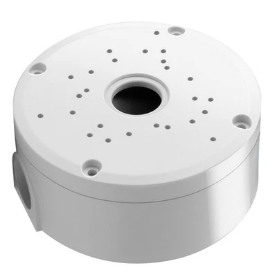 White Junction PC Box CCTV Bullet Dome Camera Wall Mount Bracket - Image 1 of 4