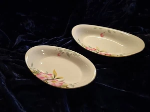 2 cuencos ovalados Noritake AZALEA 8 1/4" *MARCA VERDE* - Imagen 1 de 4