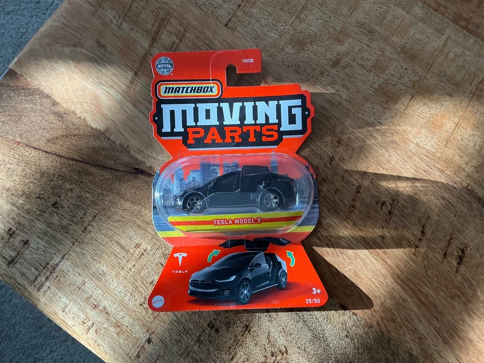 Matchbox Moving Parts Tesla Model X Black - Image 1 of 4