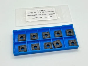 Insertos de carburo nuevos Sandvik SNMG432-PR 4305 - cantidad 10 - Imagen 1 de 2
