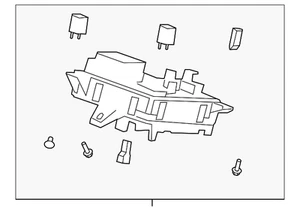 Genuine GM Instrument Panel Wiring Harness Junction Block 20934632 - Picture 1 of 4
