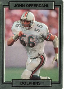 John Offerdahl #147 1990 Action Packed Miami Dolphins Football - Picture 1 of 2