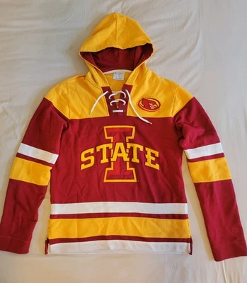 Iowa State Cyclones CAMPEÓN Hockey Sudadera con Capucha Talla S Foto 1 de 4