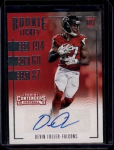 Panini Contenders #241 2016 Devin Fuller AU RADIOCONTROL - Imagen 1 de 2