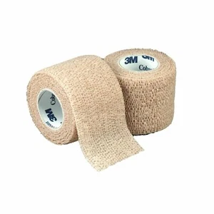 3M Coban Selbstklebende Wickel Kohäsive Bandage 2" x 5 Yard Elastisch 1582 6/12 Pack - Bild 1 von 8
