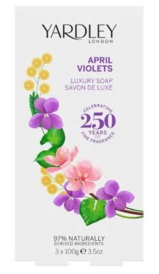 YARDLEY 3 x 100 GM SOAPS PACK (different fragrances available) - image 1 of 4