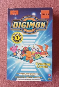 DIGIMON Digital Monsters Box without cellophane Series 1 Upper Deck BANDAI - Picture 1 of 11