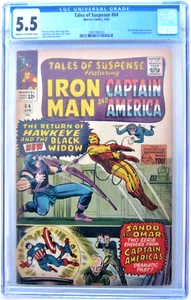 Tales of Suspense - no. 64 - 1965 - CGC 5.5 - comic- Iron Man - Picture 1 of 2