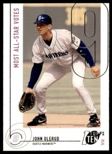 2002 TOPPS TEN JOHN OLERUD SEATTLE MARINERS #109 - Picture 1 of 2