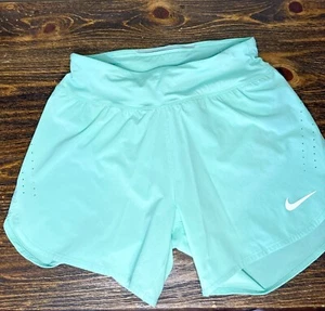 Nike Damen-Laufshorts Small Eclipse 3 Zoll Dry Fit mintgrün Training - Bild 1 von 12