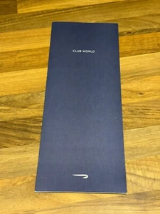 British Airways BA Club World Menu London - New York 2024 - Picture 1 of 3