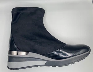 Brand New CORDANI Italian Shoes/Booties - Size 39 - Patent Leather & Spandex - Picture 1 of 9