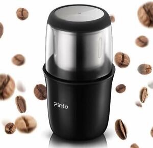 Electric Coffee Grinder Portable, with Stainless Steel Blade Removable, Up to 12
