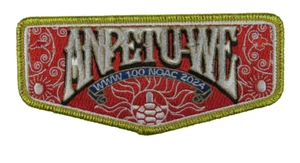 Anpetu-we Lodge 100 Greater Saint Louis Area MO 2024 NOAC Klappe GMY Bdr (24-169) - Bild 1 von 2