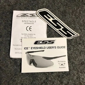 British Army ESS Ice Protective Ballistic Sunglasses Parts, Arms, head strap - Picture 1 of 22
