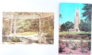 Cartolina d'epoca - Università Ducale - La Cappella e i Giardini della Memoria. c/a anni 50 - Foto 1 di 2