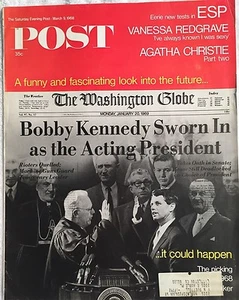 SATURDAY EVENING POST Mar 9 1968 * ESP * Rockefeller * 1968 President * Redgrave - Bild 1 von 3