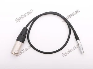 4pin XLR Male to 0B 2pin Male Power Cable for Teradek,Arri Camera Monitor - Picture 1 of 9