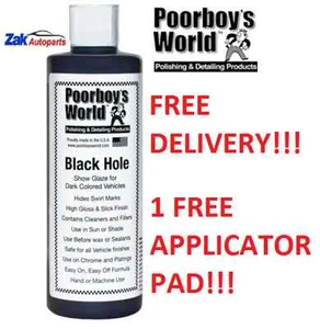 Poorboys World Black Hole Show Glaze Polish For Dark Colored Vehicles 16oz - Picture 1 of 1