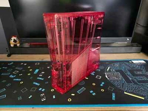 Xbox 360 S Replacement Shell "Ghost Case" - Picture 1 of 7