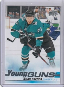 Noah Gregor 2019-20 Upper Deck Series 2 Young Guns Sharks - Picture 1 of 2