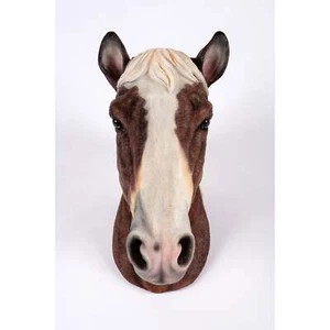 Garden Creations Horse Head Wall Decor Outdoor Garden Resin Statue Ornament - Picture 1 of 1