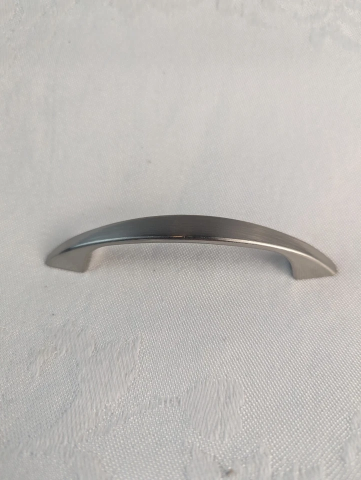 Peerless Curved Handle Pulls, 3", Satin Nickel, Package of 3 - Image 1 of 1