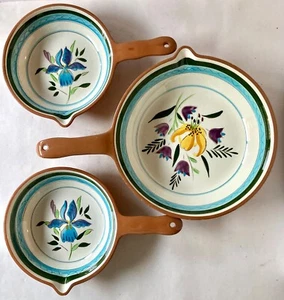 STANGL 3 PIECE HANDLED SERVER SET - Picture 1 of 10