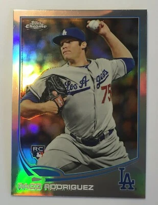 2013 Topps Chrome Baseball Refractor #182 Paco Rodriguez RC - Image 1 of 2