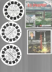 EE. UU. SPACEPORT COMPLETO VIEW MASTER SET B662-3 CARRETES, FOLLETO, FORMULARIO DE PEDIDO, ETC. - Imagen 1 de 2