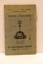 Vintage Islamique Littérature Livre Catalogue Par Muhammad Asharaf Lahore