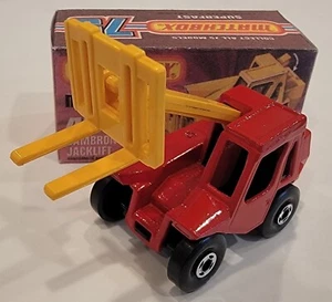Matchbox Superfast 48 Sambron Jacklift 1977 Custom/Crafted Box - Picture 1 of 6