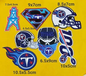 NFL Tennessee Titans Logo Patch sport Embroidery ,Iron ,Sewing on Fabric - Picture 1 of 1