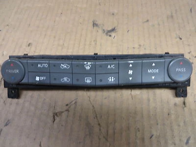 CABEZAL DE CONTROL DE CLIMA NISSAN MAXIMA 2004 2005 AIRE ACONDICIONADO CLIMATIZACIÓN OEM # 27500-7Y000 Foto 1 de 4