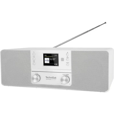 TechniSat DIGITRADIO 370 CD BT CD-Radio DAB+, UKW CD   Weiß - Bild 1 von 4