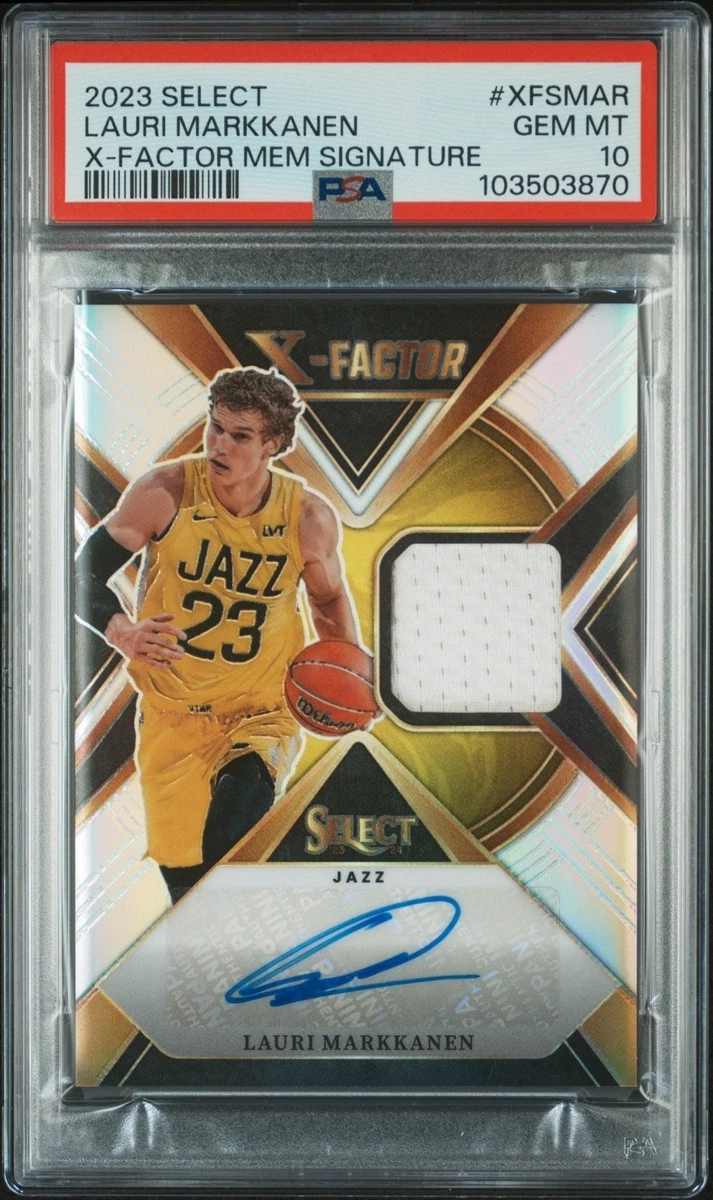 Lauri Markkanen 10 Graded Basketball Trading Card Singles for sale