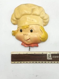Decoración de pared de panadero de cerámica hecha a mano - Imagen 1 de 3