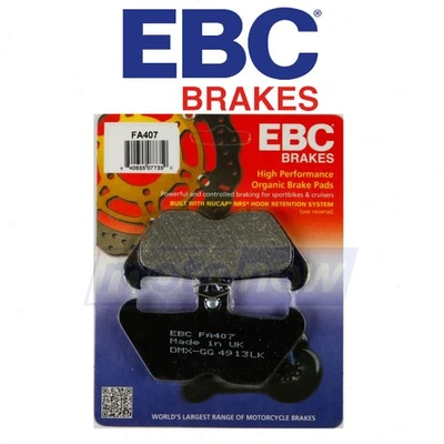 EBC Front Organic Brake Pads for 1997 BMW K1100LT High Line - Brake Brake yk Foto 1 de 4