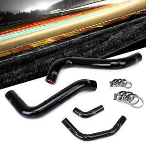 HPS Black Silicone Radiator Hose Kit Coolant For 03-09 GS470/4Runner 4.7L V8 LHD - Picture 1 of 2