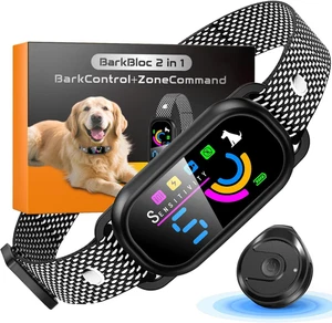 Dog Bark Collar for Small Medium Large Dogs – Rechargeable Anti-Bark Training Co - Picture 1 of 12