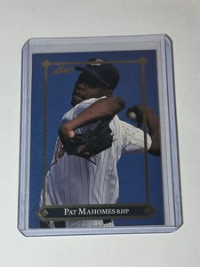 1992 Leaf - Gold Leaf Rookies Pat Mahomes #BC-17 (RC) - Foto 1 di 2