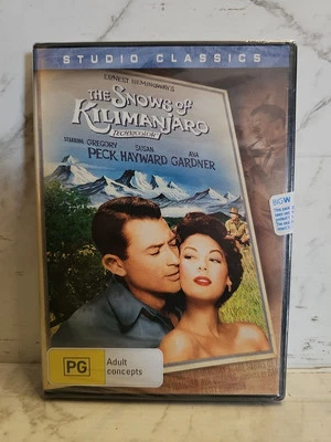 The Snows Of Kilimanjaro (1952 Gregory Peck) 20th FOX DVD New Sealed - Image 1 of 2