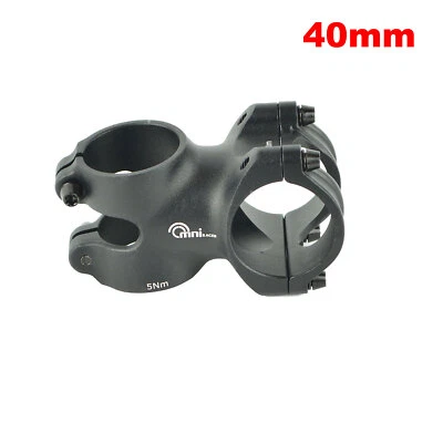 OMNI Racer WORLDS LIGHTEST ULTRA-Lite 3D Vástago de aleación forjada: 31,8x 40-130 mm NEGRO Foto 1 de 4