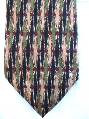 Corbata FERRELL REED para Seda Italiana Hecha a Mano en EE. UU. Estilo Mod Jazz Nueva con Etiqueta $48 Foto 1 de 4