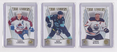 2021-22 UPPER DECK SP AUTHENTIC TRUE LEADERS INSERT - DROP DOWN LIST - Image 1 of 4