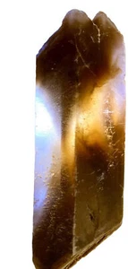 Rara clessidra naturale selenite 75 grammi 2,8 once 4,5 x 1,75 pollici dall'Oklahoma - Foto 1 di 8